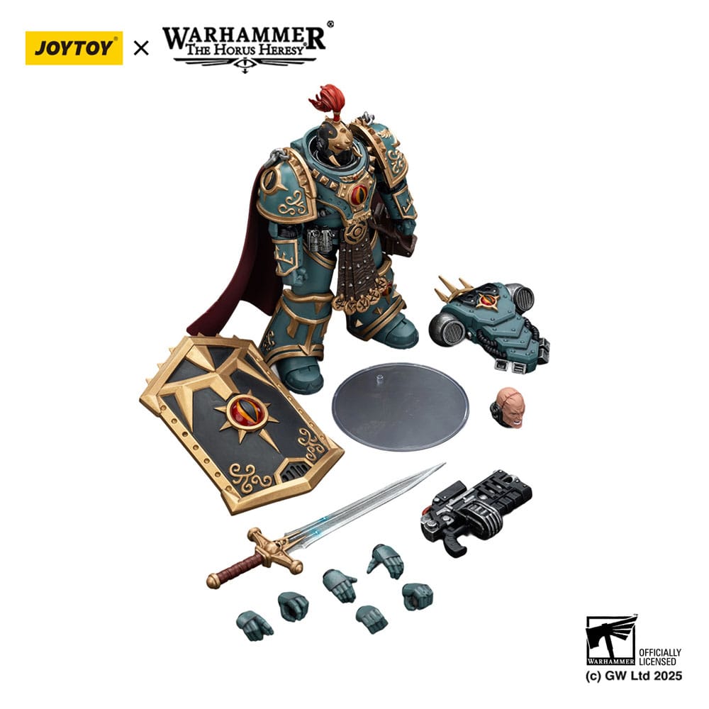 Warhammer The Horus Heresy Actionfigur Sons of Horus Little Horus Aximand Captain of the 5th Company 20 cm - Preorder - ETA: 25.12.2025