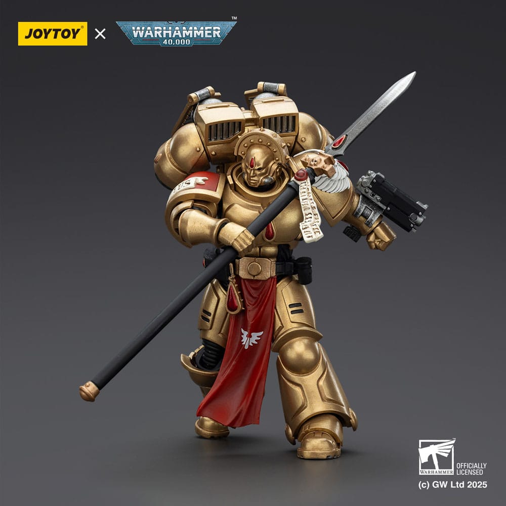 Warhammer 40,000: Combat Patrol Blood Angels Actionfigur Sanguinary Guard 2 with Angelus Boltgun and Encarmine Spear 20 cm - Preorder - ETA: 25.12.2025