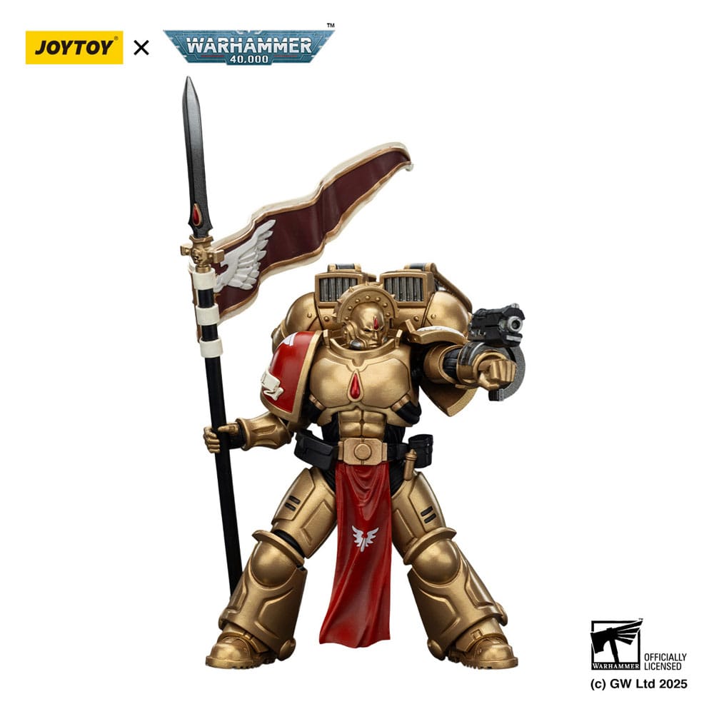 Warhammer 40,000: Combat Patrol Blood Angels Actionfigur Sanguinary Guard 3 with Angelus Boltgun and Encarmine Spear 20 cm - Preorder - ETA: 25.12.2025