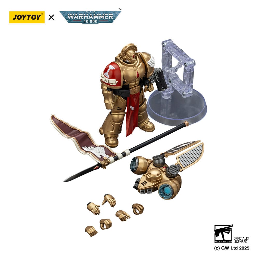Warhammer 40,000: Combat Patrol Blood Angels Actionfigur Sanguinary Guard 3 with Angelus Boltgun and Encarmine Spear 20 cm - Preorder - ETA: 25.12.2025