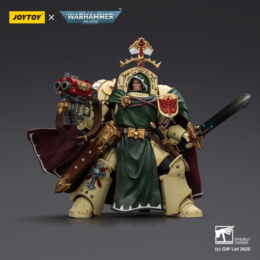 Warhammer 40,000: Dark Angels Actionfigur Belial Grand Master of The Deathwing With the Sword of Silence and Storm Bolter 14 cm - Preorder - ETA: 25.01.2026