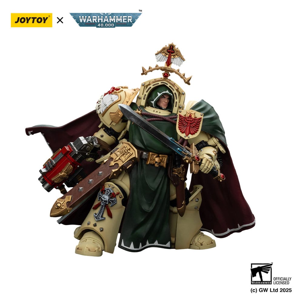 Warhammer 40,000: Dark Angels Actionfigur Belial Grand Master of The Deathwing With the Sword of Silence and Storm Bolter 14 cm - Preorder - ETA: 25.01.2026