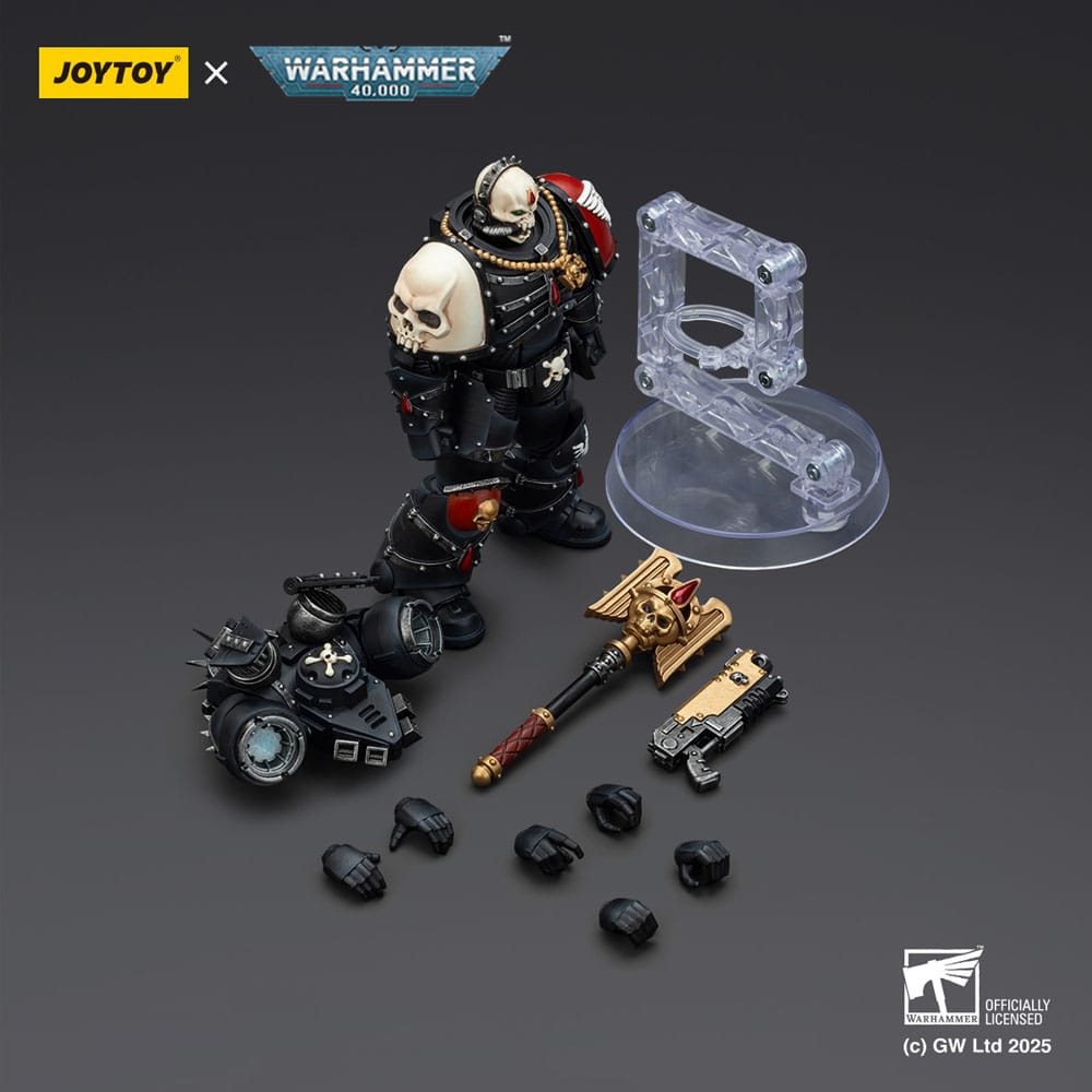 Warhammer 40,000: Combat Patrol Blood Angels Actionfigur Lemartes With Jump Pack Blood Crozius and Absolver Bolt Pistol 12 cm - Preorder - ETA: 25.01.2026