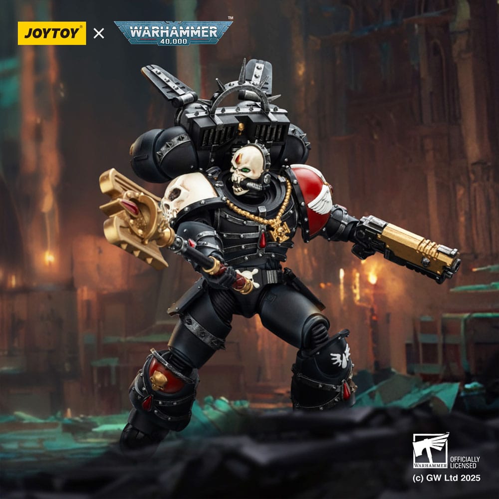 Warhammer 40,000: Combat Patrol Blood Angels Actionfigur Lemartes With Jump Pack Blood Crozius and Absolver Bolt Pistol 12 cm - Preorder - ETA: 25.01.2026