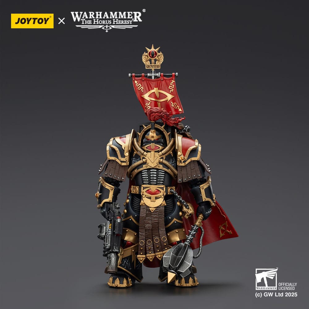 Warhammer 40,000: Sons of Horus Actionfigur Legion Cataphractii Praetorwith Combi-Melta and Power Maul 14 cm - Preorder - ETA: 25.02.2026