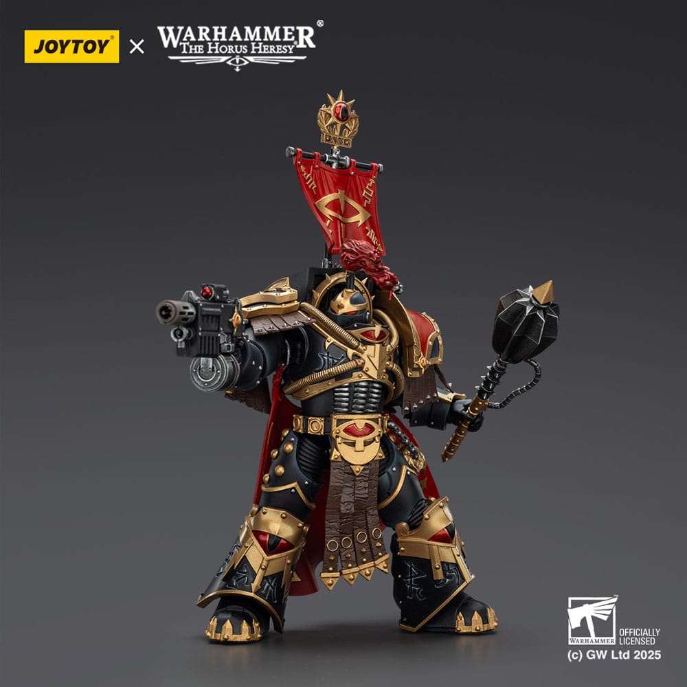 Warhammer 40,000: Sons of Horus Actionfigur Legion Cataphractii Praetorwith Combi-Melta and Power Maul 14 cm - Preorder - ETA: 25.02.2026