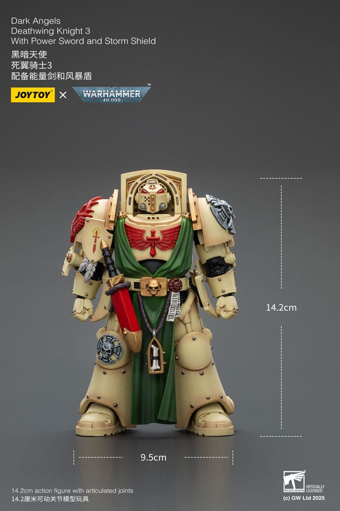 Warhammer 40,000 Actionfigur Dark Angels Deathwing Knight 3 14 cm - Preorder - ETA: 25.02.2026