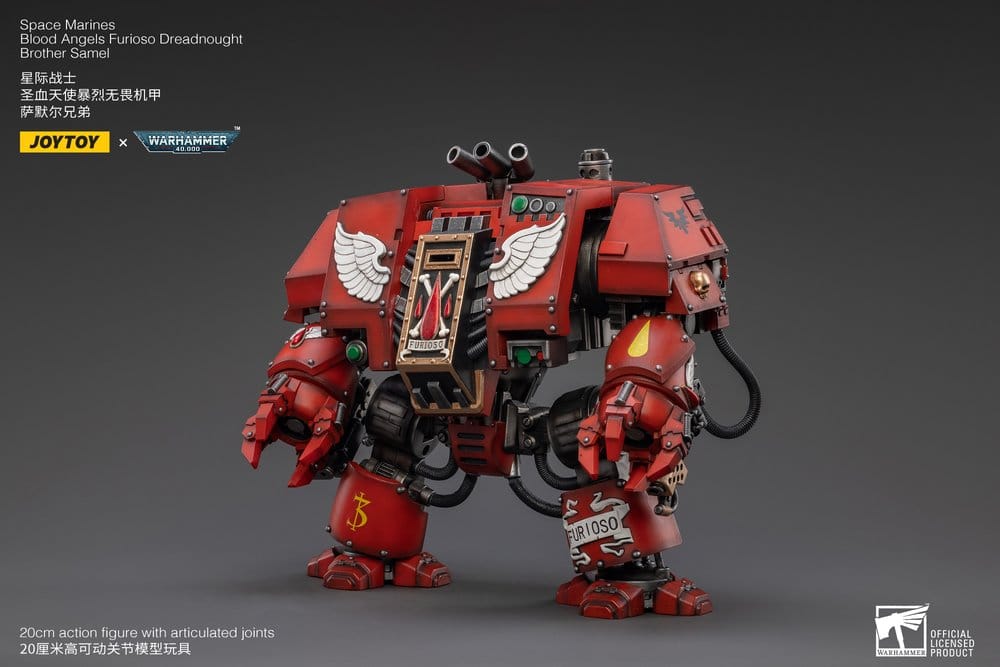 Warhammer 40,000 Actionfigur Blood Angels Furioso Dreadnought Brother Samel 20 cm - Preorder - ETA: 25.09.2026