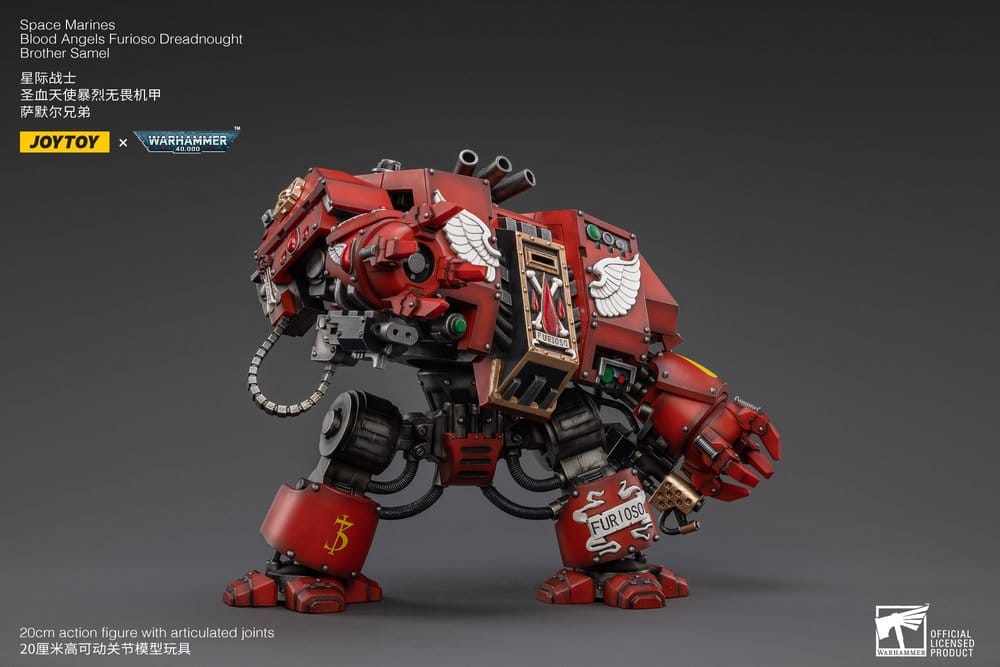 Warhammer 40,000 Actionfigur Blood Angels Furioso Dreadnought Brother Samel 20 cm - Preorder - ETA: 25.09.2026
