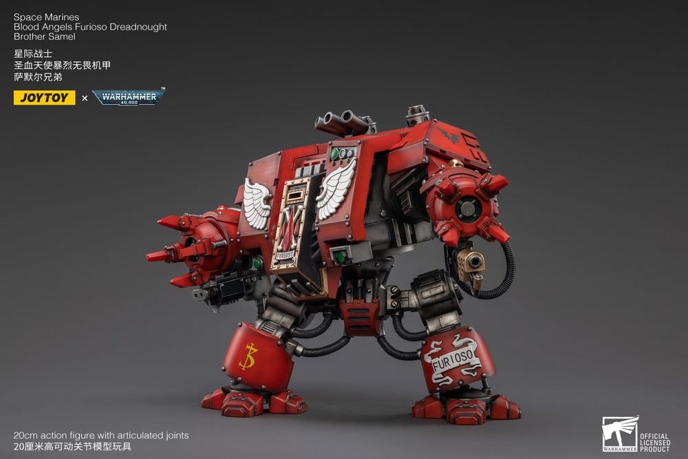 Warhammer 40,000 Actionfigur Blood Angels Furioso Dreadnought Brother Samel 20 cm - Preorder - ETA: 25.09.2026