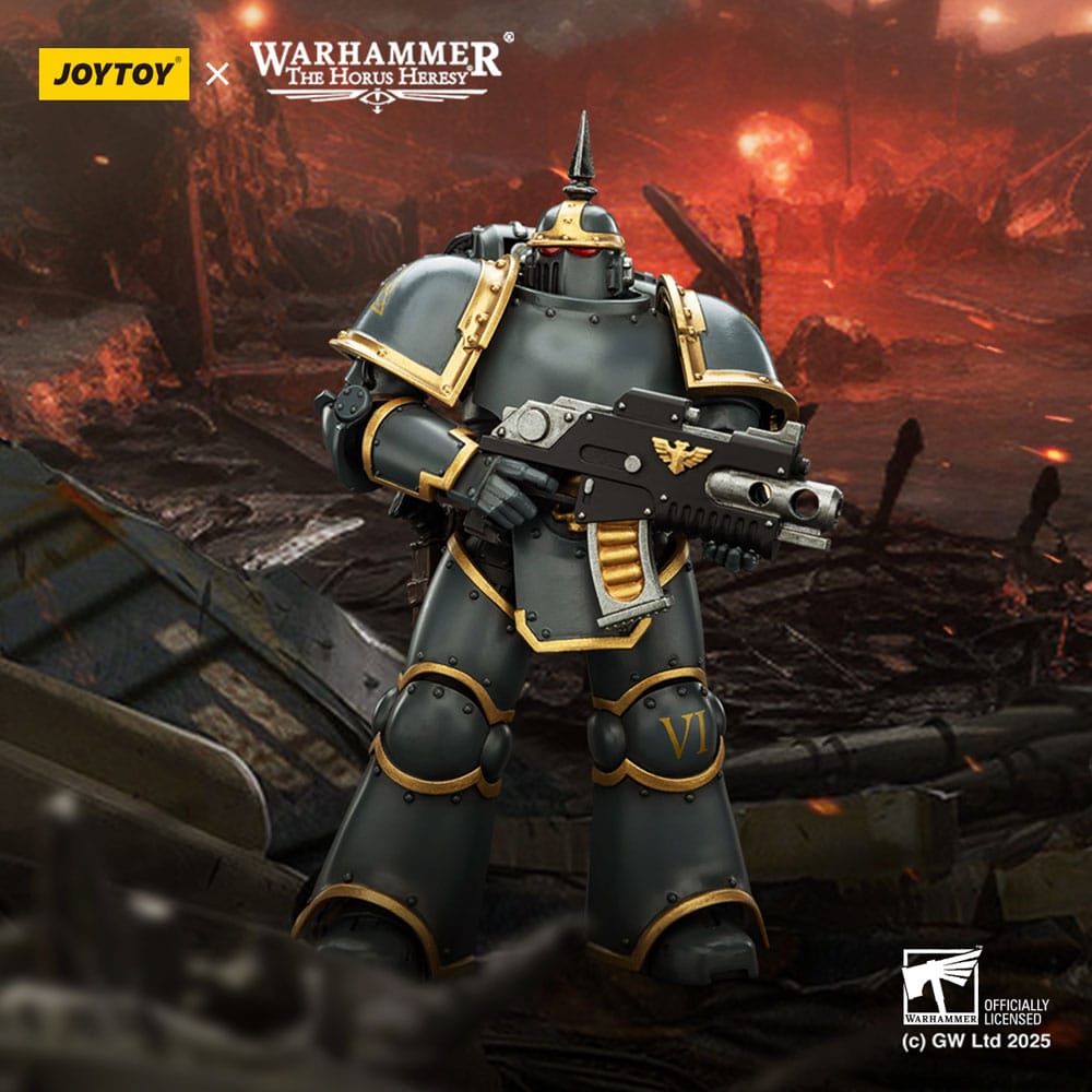 Warhammer The Horus Heresy Actionfigur Space Wolves MK lll Tactical Legionary 12 cm - Preorder - ETA: 25.03.2026
