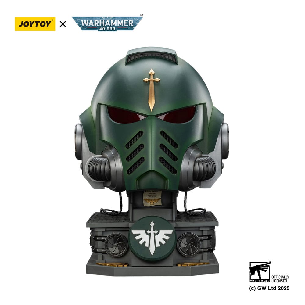 Warhammer 40,000: Dark Angels MkX Helmet & Display Stand 44 cm - Preorder - ETA: 27.07.2026