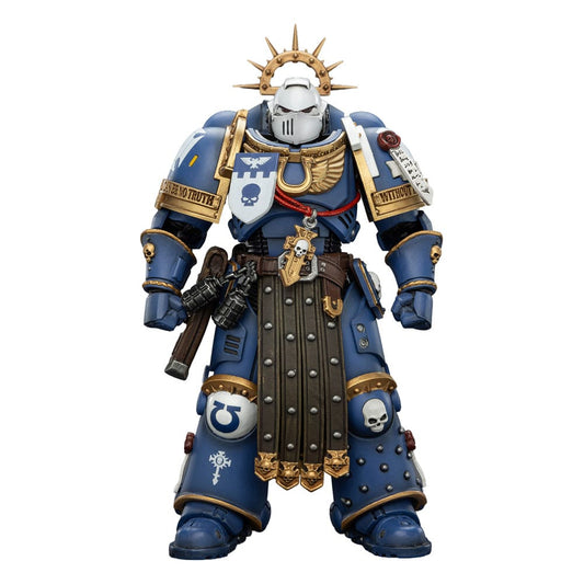 Warhammer 40,000 Actionfigur Ultramarines Torvald with Power Sword, Stormshield and Bolt Pistol 13 cm - Preorder - ETA: 25.03.2026