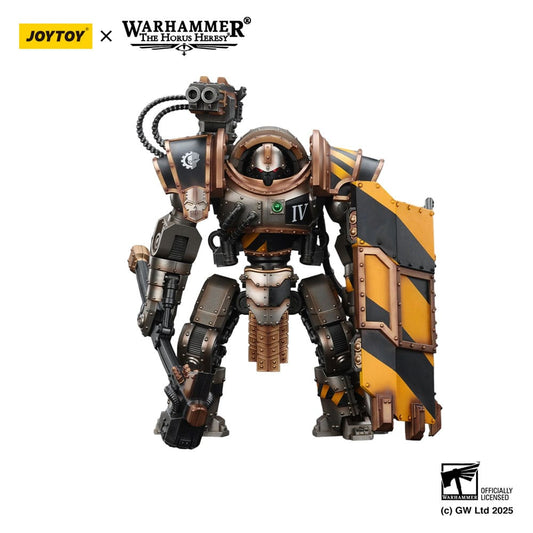 Warhammer The Horus Heresy Actionfigur Iron Warriors Iron Circle Domitar-Ferrum Class Battle-automata with Karceri Battle Shield 24 cm - Preorder - ETA: 25.04.2026