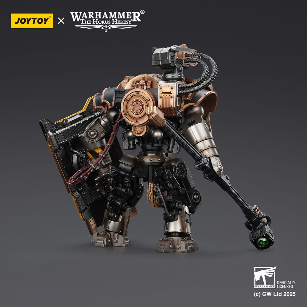 Warhammer The Horus Heresy Actionfigur Iron Warriors Iron Circle Domitar-Ferrum Class Battle-automata with Karceri Battle Shield 24 cm - Preorder - ETA: 25.04.2026