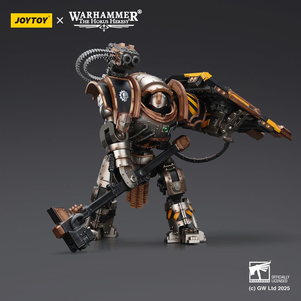 Warhammer The Horus Heresy Actionfigur Iron Warriors Iron Circle Domitar-Ferrum Class Battle-automata with Karceri Battle Shield 24 cm - Preorder - ETA: 25.04.2026