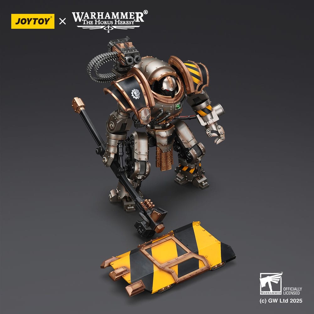 Warhammer The Horus Heresy Actionfigur Iron Warriors Iron Circle Domitar-Ferrum Class Battle-automata with Karceri Battle Shield 24 cm - Preorder - ETA: 25.04.2026