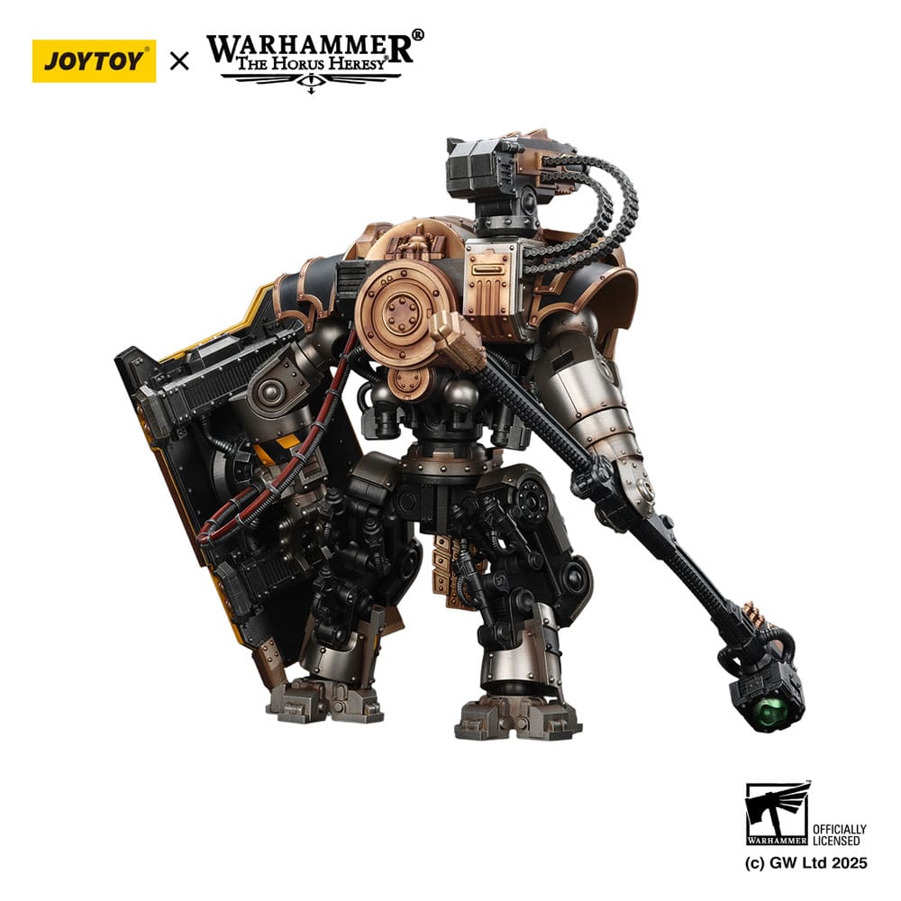 Warhammer The Horus Heresy Actionfigur Iron Warriors Iron Circle Domitar-Ferrum Class Battle-automata with Karceri Battle Shield 24 cm - Preorder - ETA: 25.04.2026