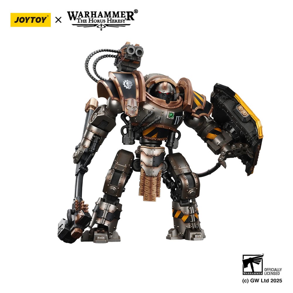 Warhammer The Horus Heresy Actionfigur Iron Warriors Iron Circle Domitar-Ferrum Class Battle-automata with Karceri Battle Shield 24 cm - Preorder - ETA: 25.04.2026