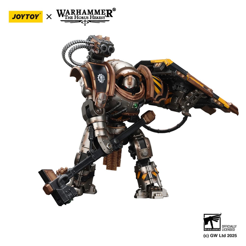 Warhammer The Horus Heresy Actionfigur Iron Warriors Iron Circle Domitar-Ferrum Class Battle-automata with Karceri Battle Shield 24 cm - Preorder - ETA: 25.04.2026