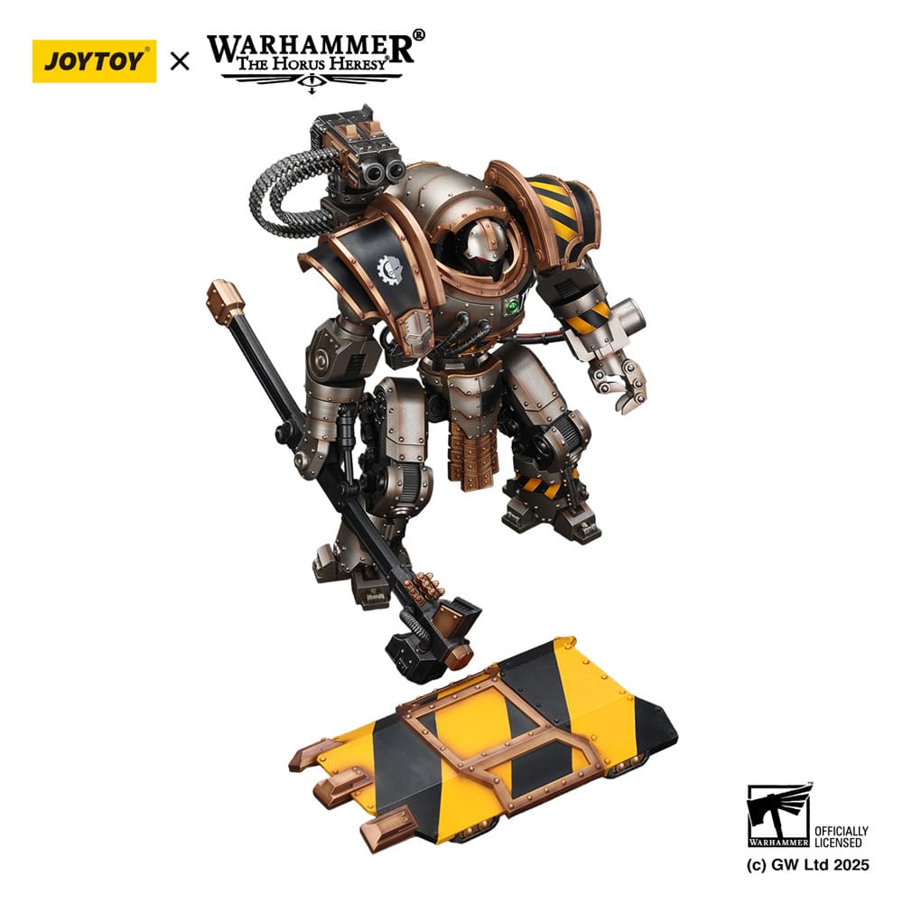 Warhammer The Horus Heresy Actionfigur Iron Warriors Iron Circle Domitar-Ferrum Class Battle-automata with Karceri Battle Shield 24 cm - Preorder - ETA: 25.04.2026