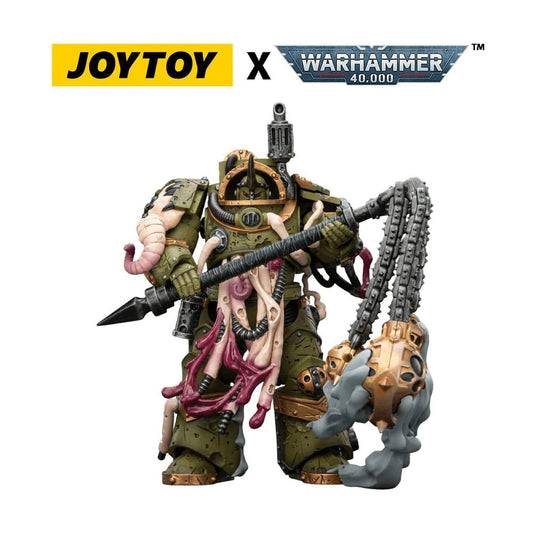 Warhammer 40,000 Actionfigur Death Guard Blightlord Terminator 2 with Flail of Corruption 14 cm - Preorder - ETA: 25.04.2026