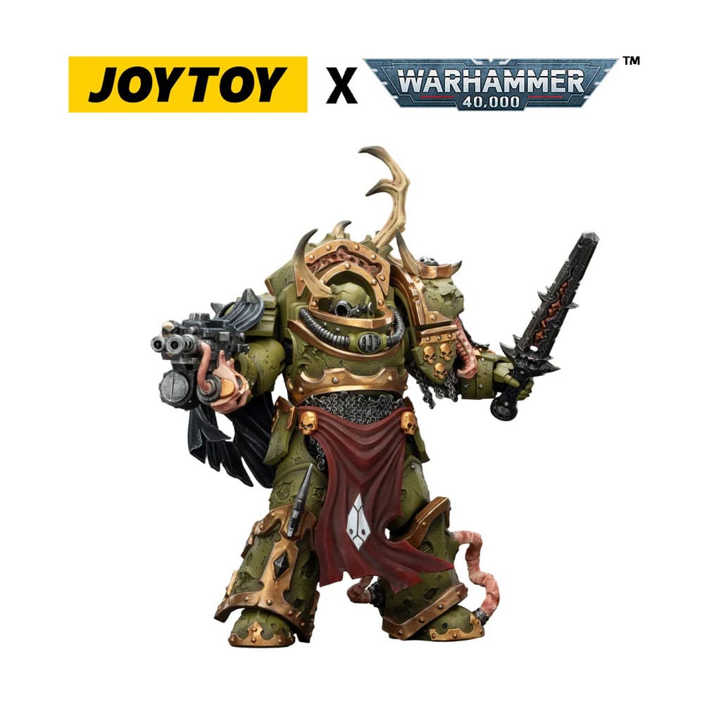 Warhammer 40,000 Actionfigur Death Guard Blightlord Terminator 3 with Combi-bolter and Bubotic Blade 14 cm - Versand: 7 Tage nach Bestellung