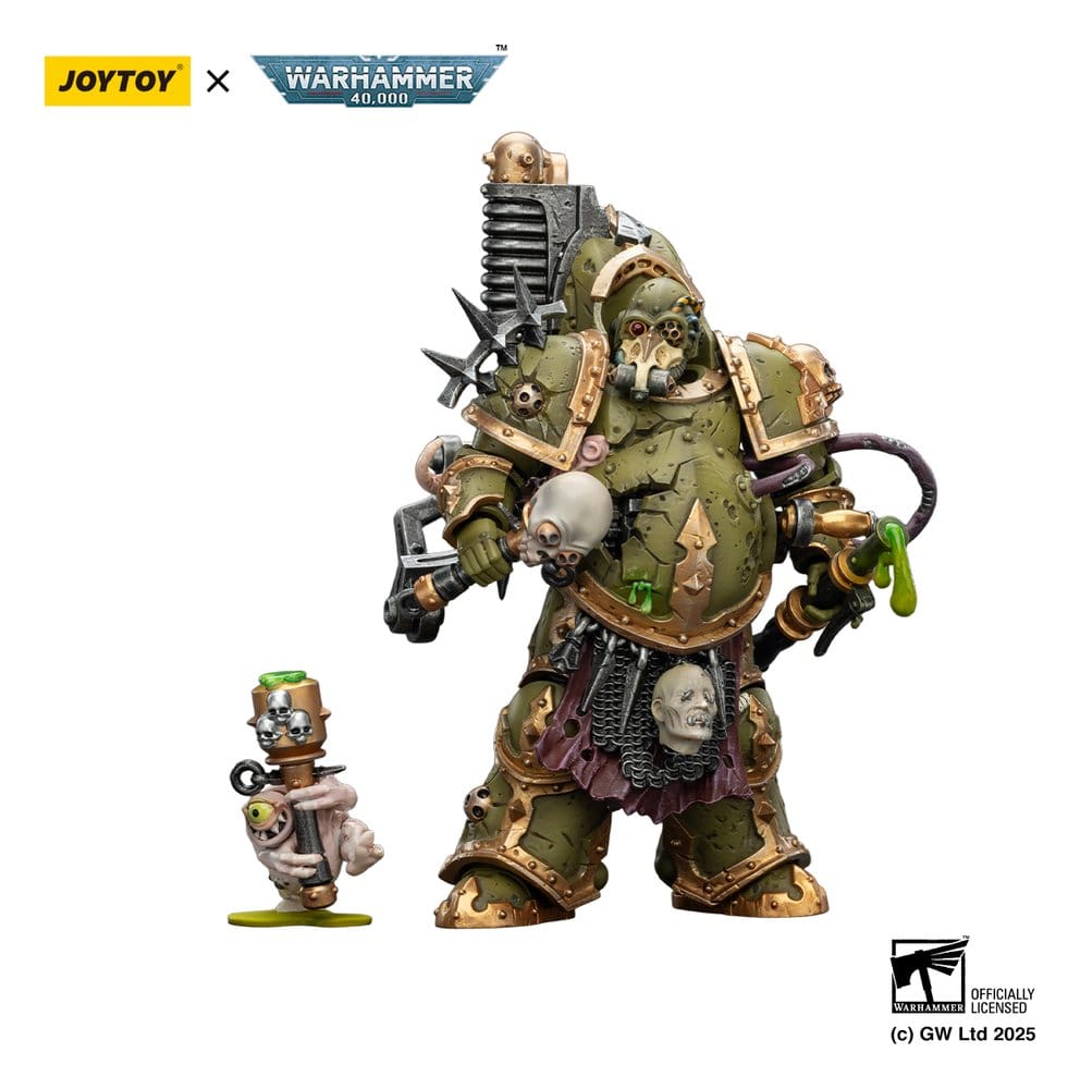 Warhammer 40,000 Actionfigur Death Guard Foul Blight spawn with Plague Sprayer 12 cm - Versand: 7 Tage nach Bestellung