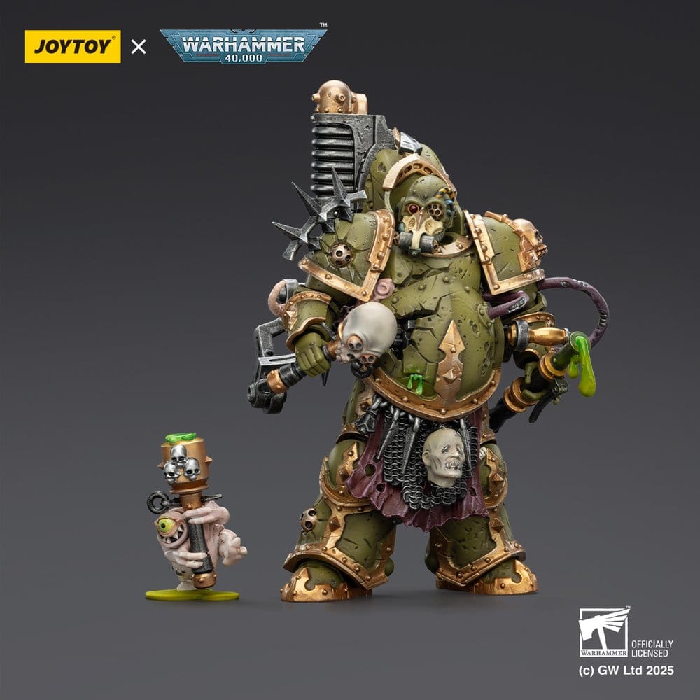 Warhammer 40,000 Actionfigur Death Guard Foul Blight spawn with Plague Sprayer 12 cm - Versand: 7 Tage nach Bestellung