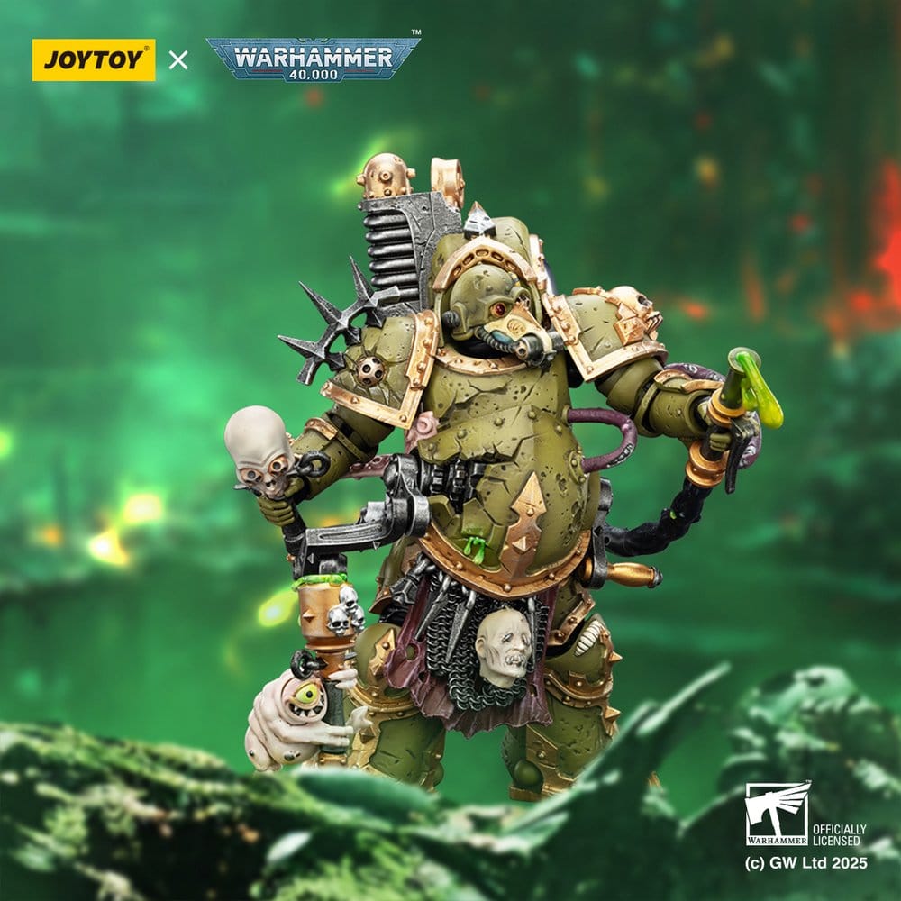 Warhammer 40,000 Actionfigur Death Guard Foul Blight spawn with Plague Sprayer 12 cm - Versand: 7 Tage nach Bestellung