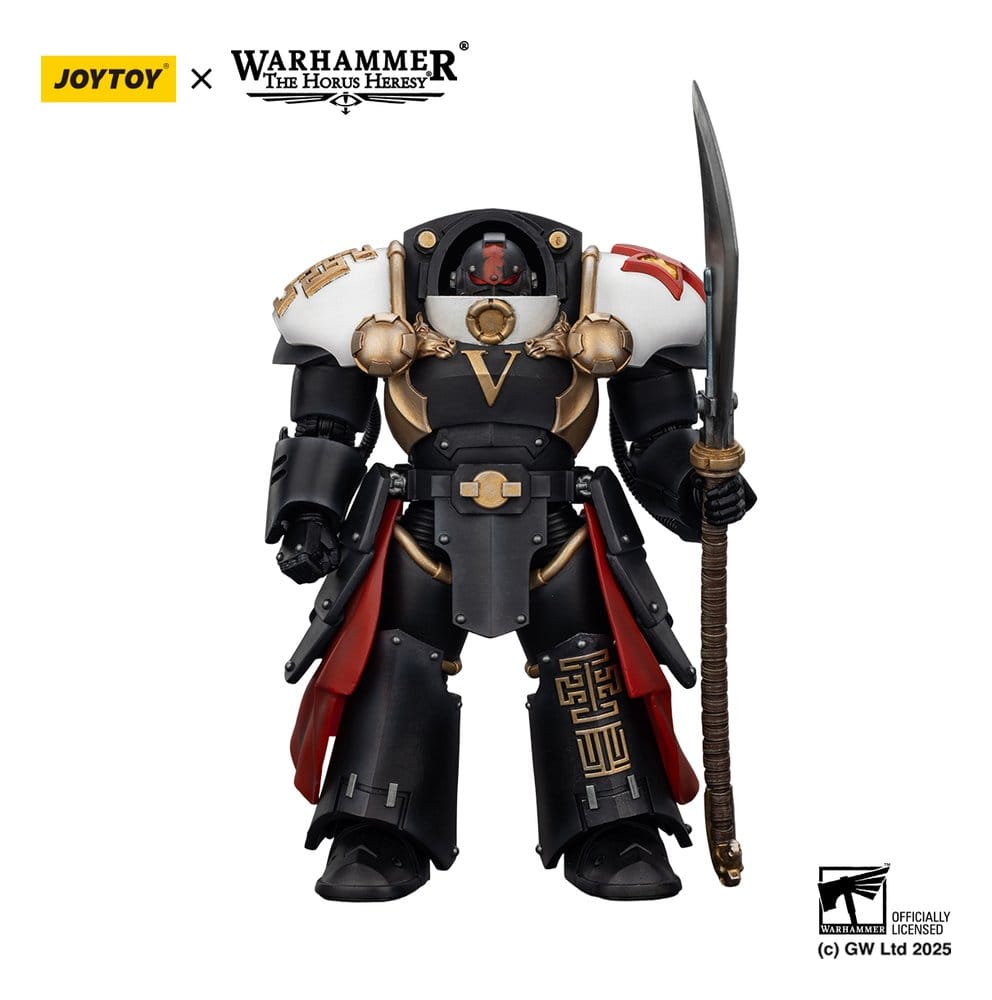Warhammer The Horus Heresy Actionfigur White Scars Ebon Keshig Terminator 1 with Power Glaive 13 cm - Versand: 7 Tage nach Bestellung
