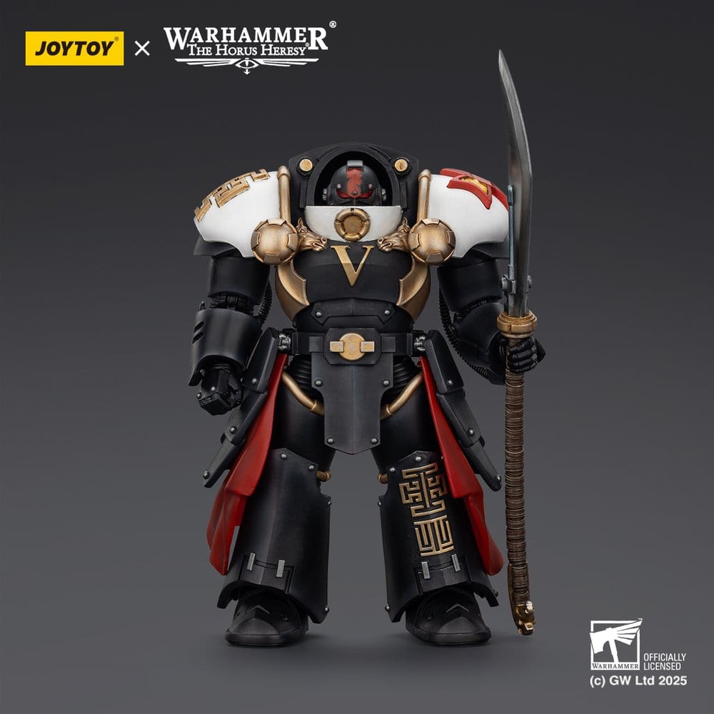 Warhammer The Horus Heresy Actionfigur White Scars Ebon Keshig Terminator 1 with Power Glaive 13 cm - Versand: 7 Tage nach Bestellung