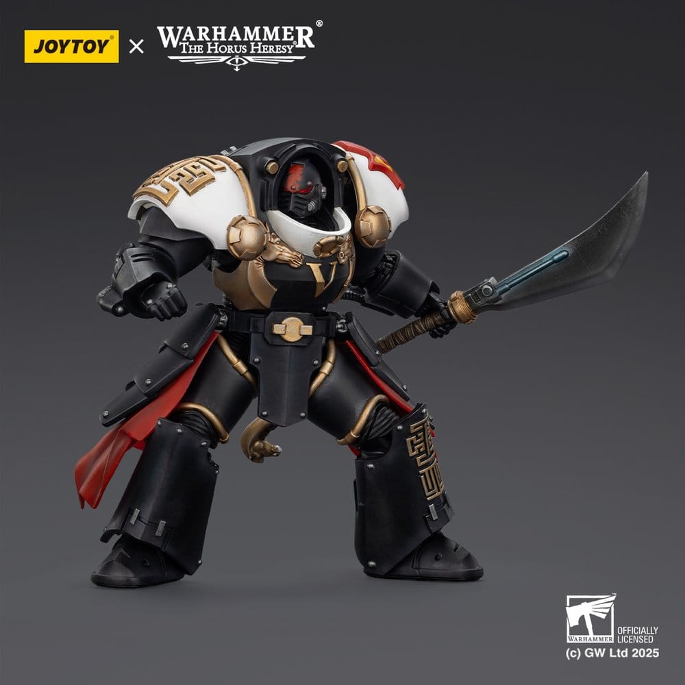 Warhammer The Horus Heresy Actionfigur White Scars Ebon Keshig Terminator 1 with Power Glaive 13 cm - Versand: 7 Tage nach Bestellung