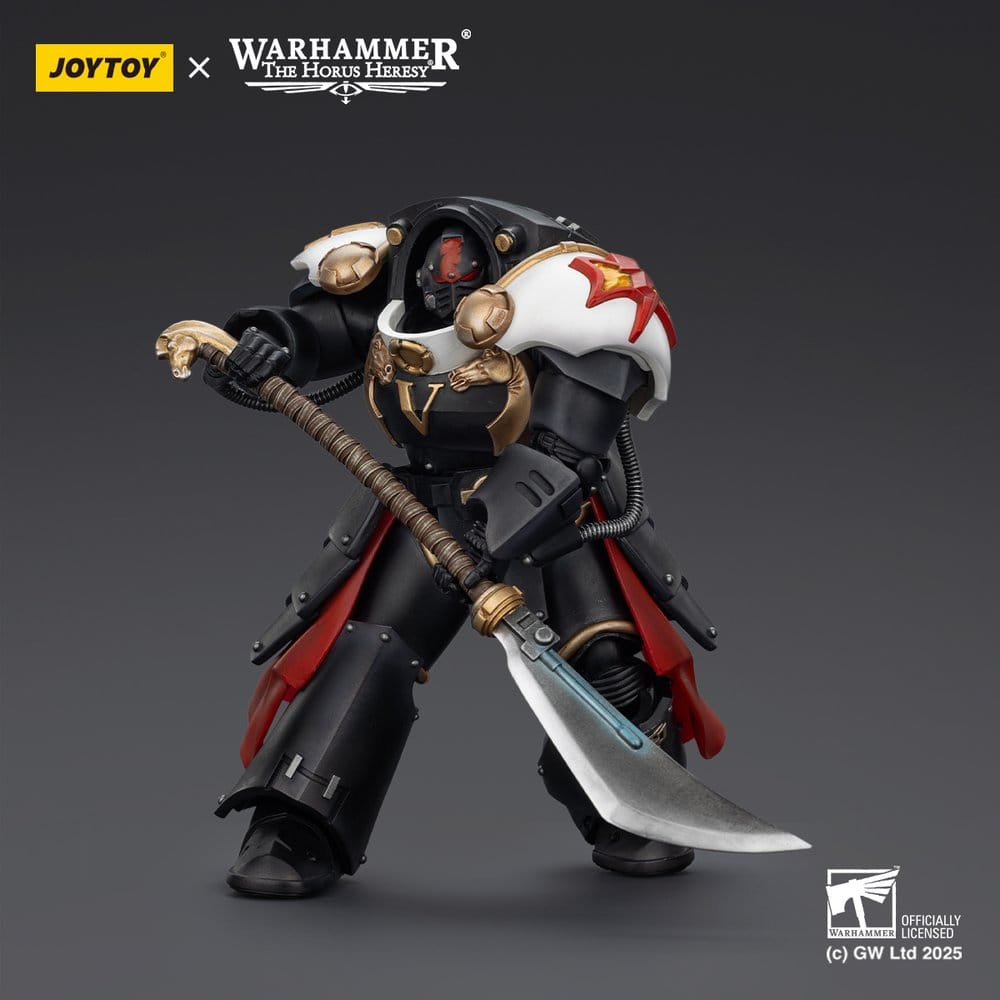 Warhammer The Horus Heresy Actionfigur White Scars Ebon Keshig Terminator 1 with Power Glaive 13 cm - Versand: 7 Tage nach Bestellung