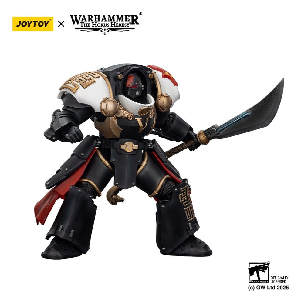 Warhammer The Horus Heresy Actionfigur White Scars Ebon Keshig Terminator 1 with Power Glaive 13 cm - Versand: 7 Tage nach Bestellung