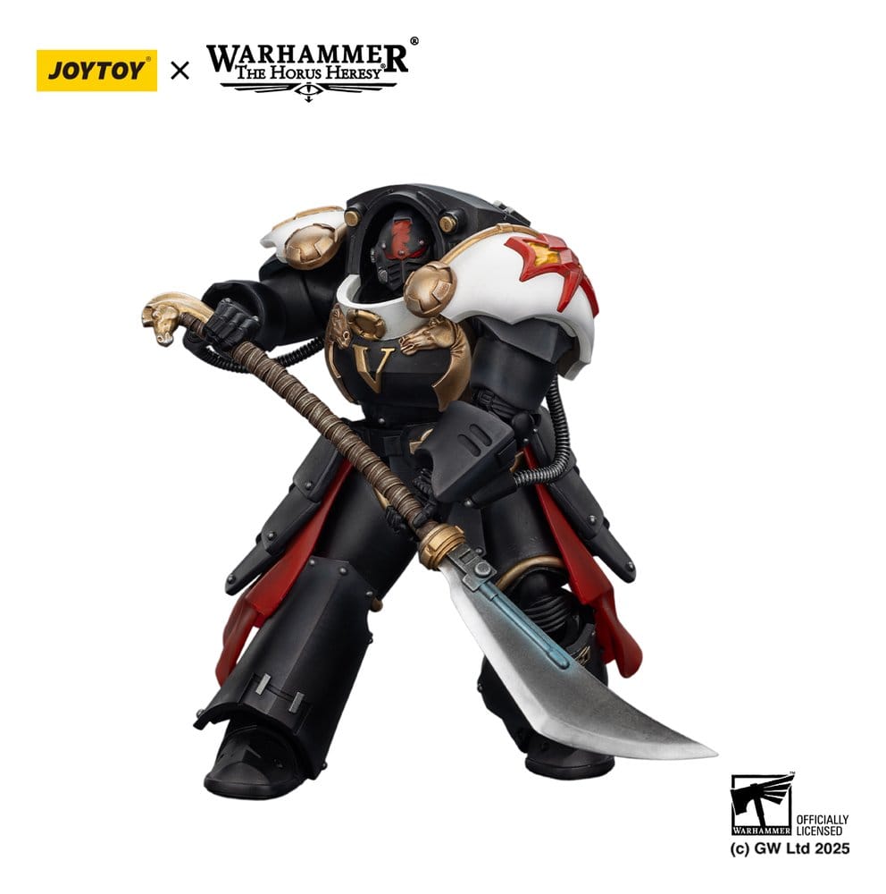 Warhammer The Horus Heresy Actionfigur White Scars Ebon Keshig Terminator 1 with Power Glaive 13 cm - Versand: 7 Tage nach Bestellung