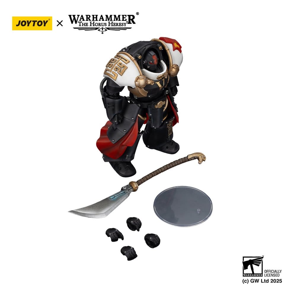 Warhammer The Horus Heresy Actionfigur White Scars Ebon Keshig Terminator 1 with Power Glaive 13 cm - Versand: 7 Tage nach Bestellung