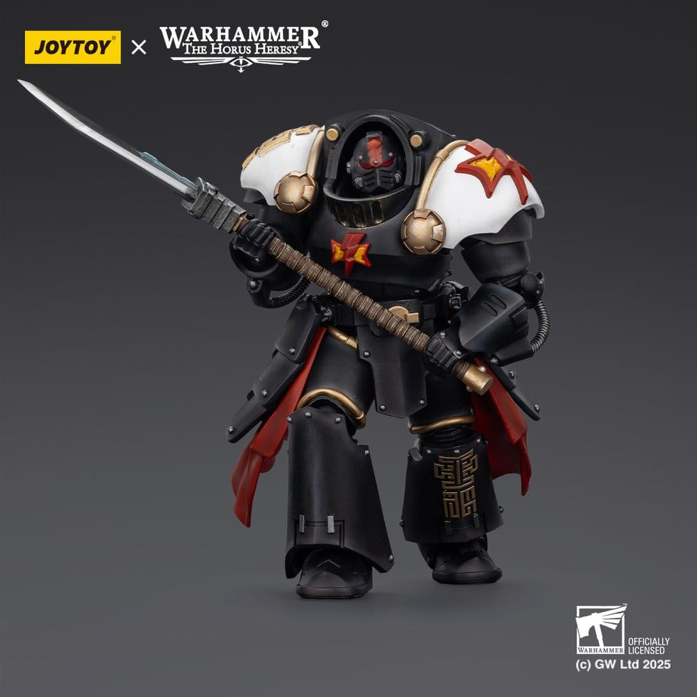 Warhammer The Horus Heresy Actionfigur White Scars Ebon Keshig Terminator 2 with Power Glaive 13 cm - Versand: 7 Tage nach Bestellung