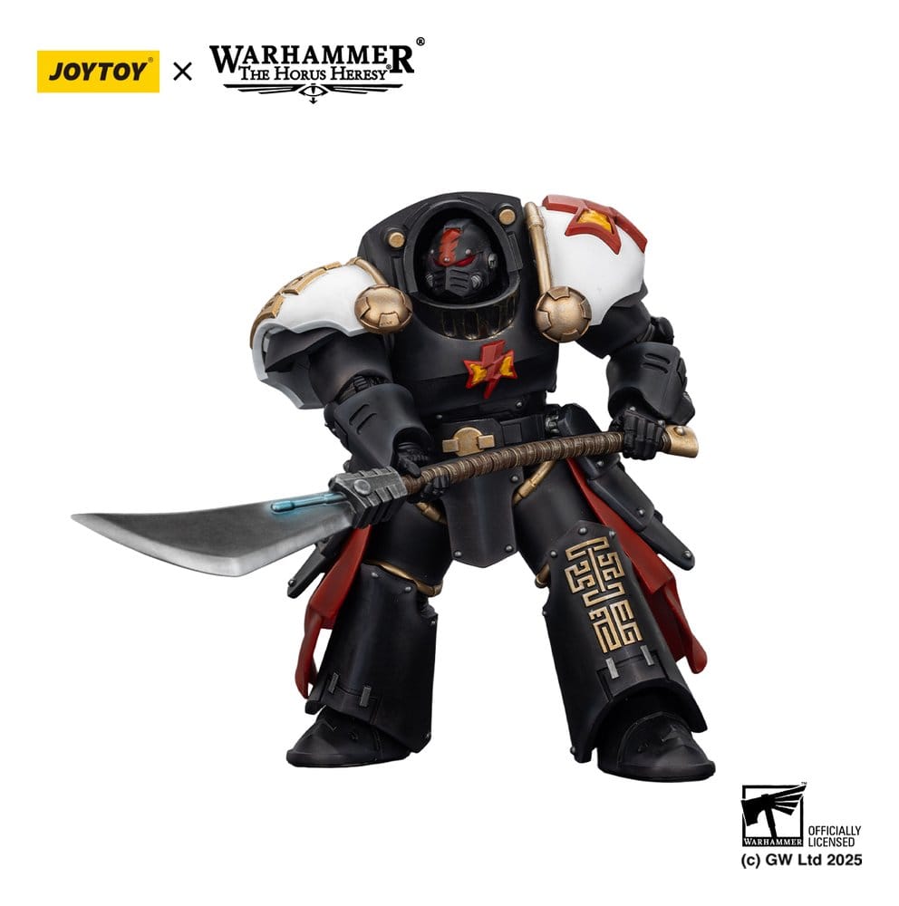 Warhammer The Horus Heresy Actionfigur White Scars Ebon Keshig Terminator 2 with Power Glaive 13 cm - Versand: 7 Tage nach Bestellung