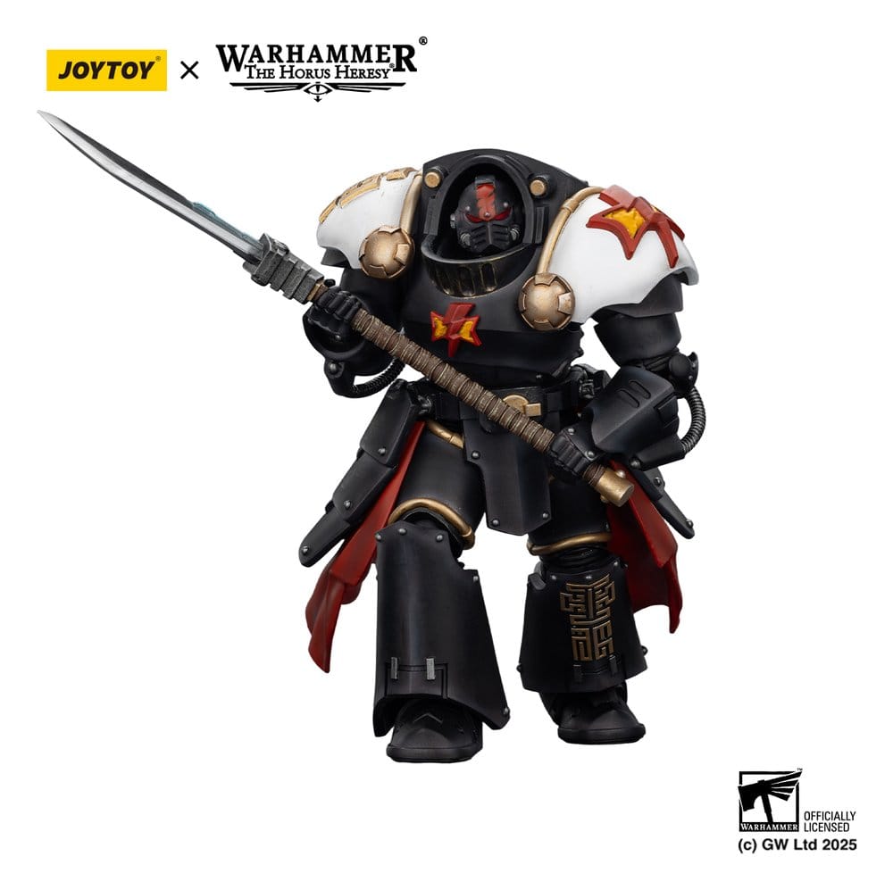 Warhammer The Horus Heresy Actionfigur White Scars Ebon Keshig Terminator 2 with Power Glaive 13 cm - Versand: 7 Tage nach Bestellung