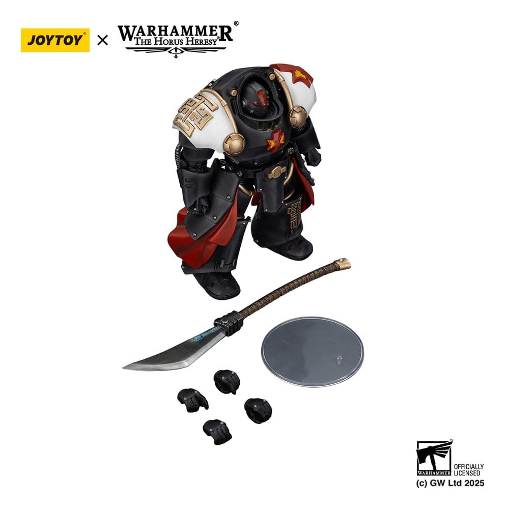 Warhammer The Horus Heresy Actionfigur White Scars Ebon Keshig Terminator 2 with Power Glaive 13 cm - Versand: 7 Tage nach Bestellung