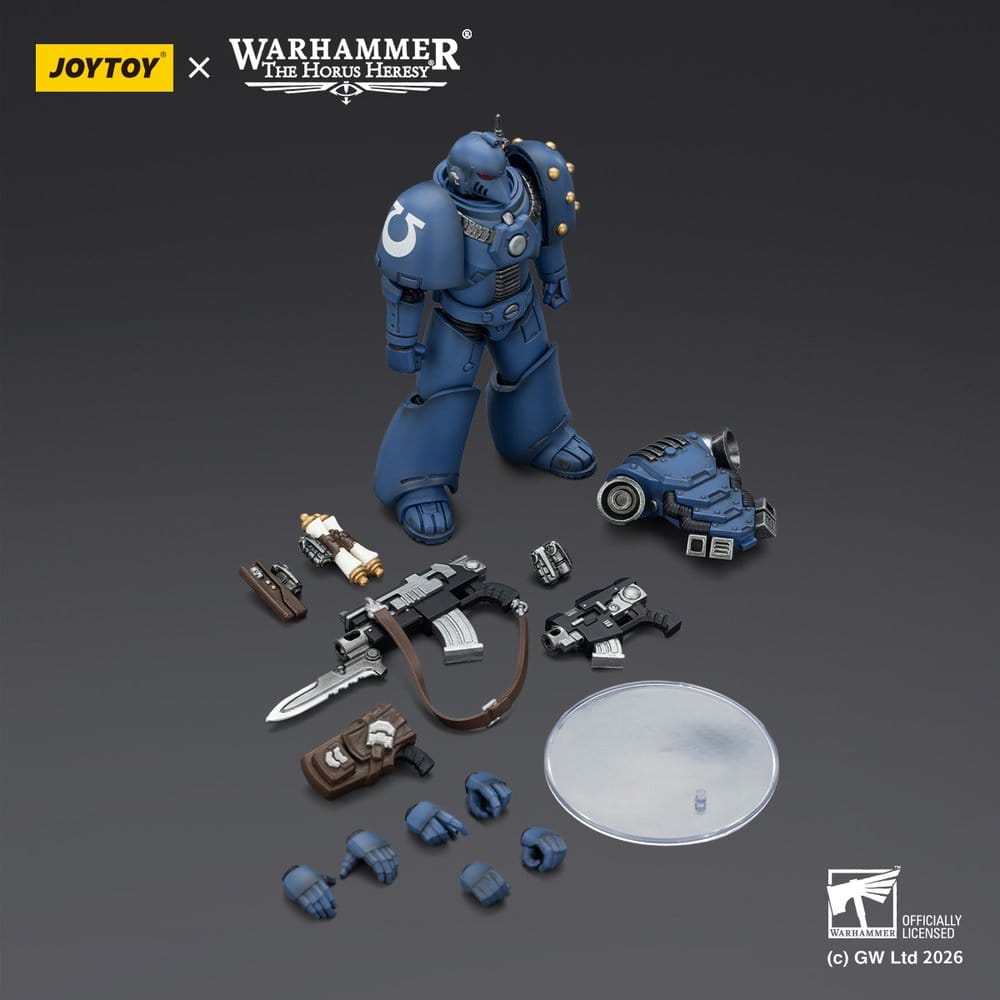 Warhammer The Horus Heresy Actionfigur Ultramarines MKVI Tactical Legionary 12 cm - Preorder - ETA: 16.07.2026