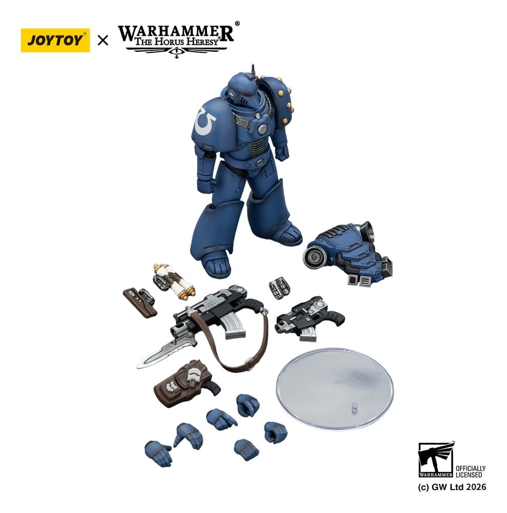 Warhammer The Horus Heresy Actionfigur Ultramarines MKVI Tactical Legionary 12 cm - Preorder - ETA: 16.07.2026