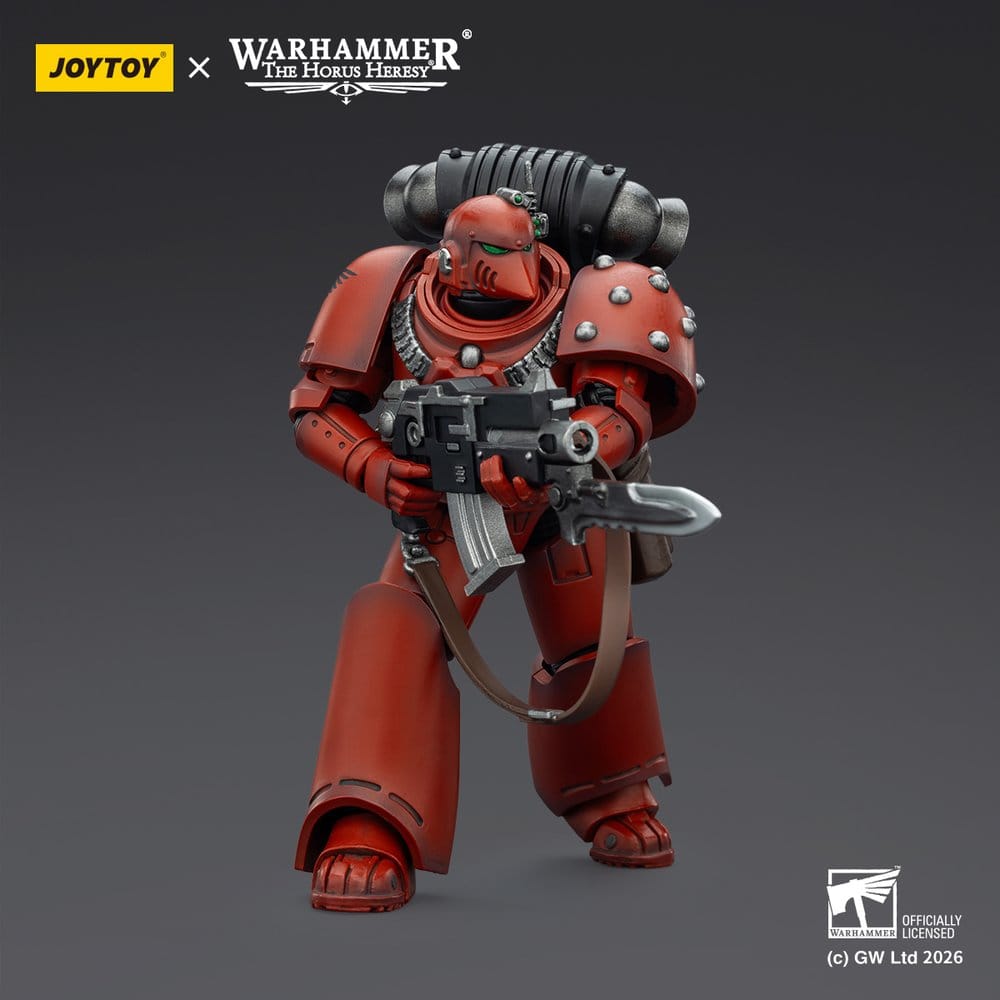 Warhammer The Horus Heresy Actionfigur Blood Angels MKVI Tactical Legionary 12 cm - Versand: 7 Tage nach Bestellung