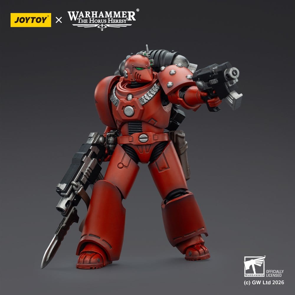 Warhammer The Horus Heresy Actionfigur Blood Angels MKVI Tactical Legionary 12 cm - Versand: 7 Tage nach Bestellung