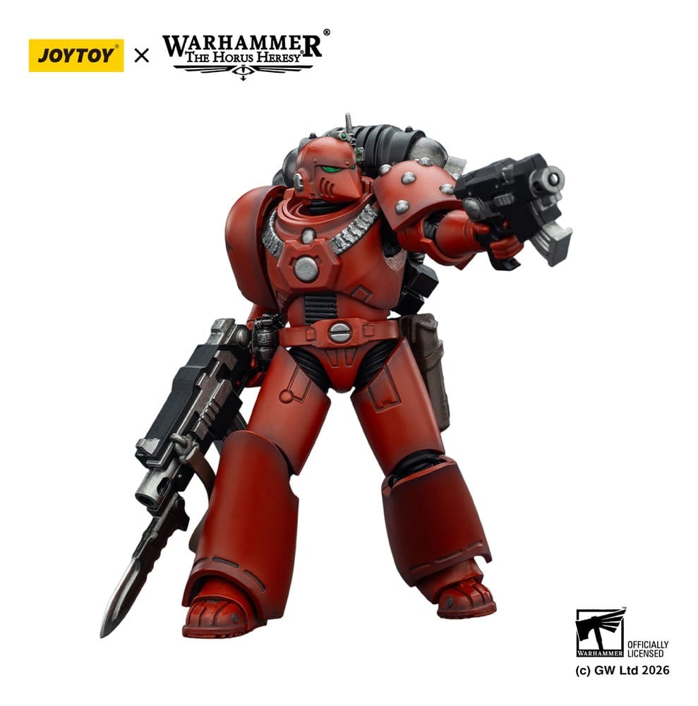 Warhammer The Horus Heresy Actionfigur Blood Angels MKVI Tactical Legionary 12 cm - Versand: 7 Tage nach Bestellung