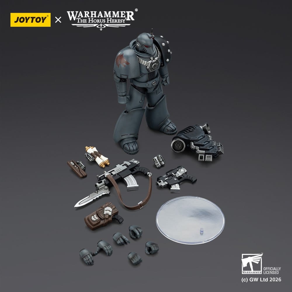 Warhammer The Horus Heresy Actionfigur Space Wolves MKVI Tactical Legionary 12 cm - Versand: 7 Tage nach Bestellung