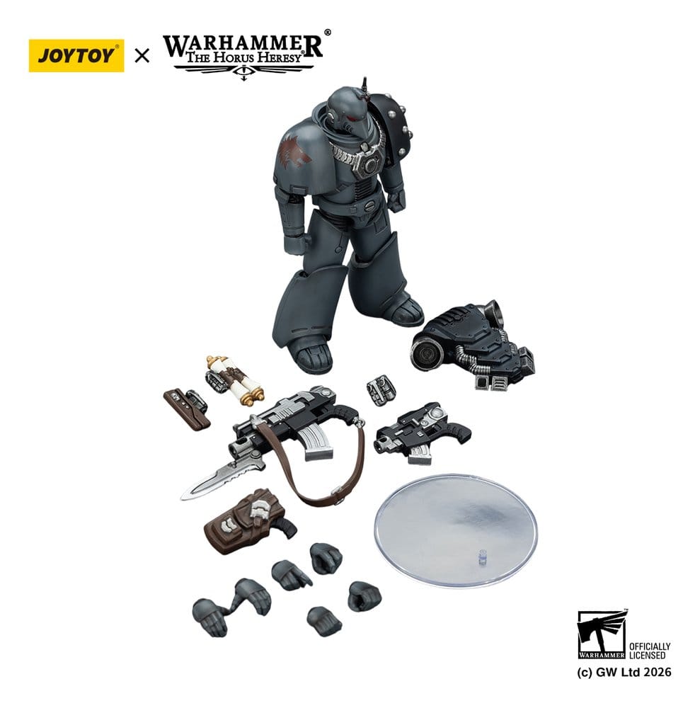 Warhammer The Horus Heresy Actionfigur Space Wolves MKVI Tactical Legionary 12 cm - Versand: 7 Tage nach Bestellung