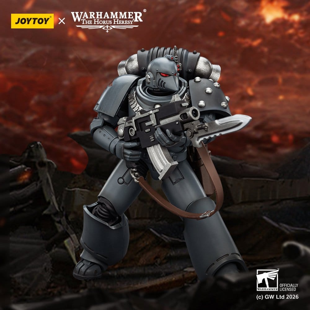 Warhammer The Horus Heresy Actionfigur Space Wolves MKVI Tactical Legionary 12 cm - Versand: 7 Tage nach Bestellung