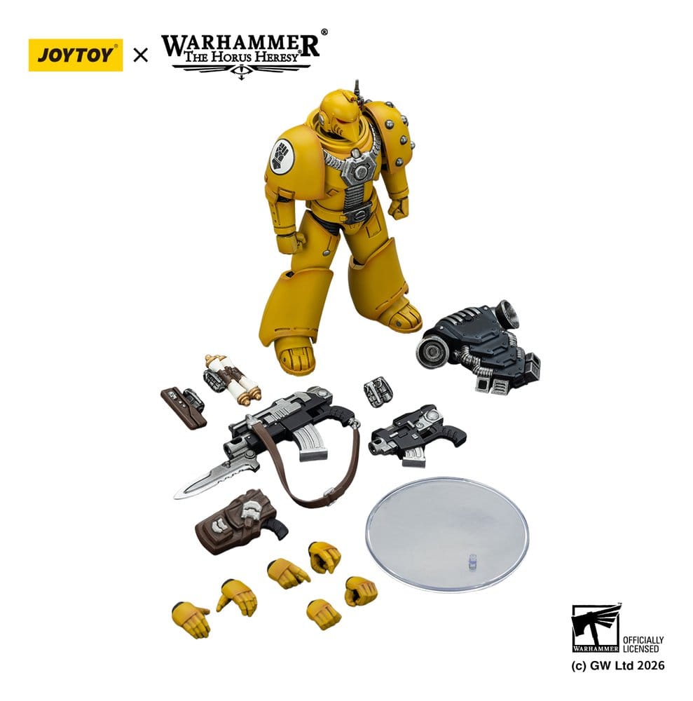 Warhammer The Horus Heresy Actionfigur Imperial Fist MKVI Tactical Legionary 12 cm - Preorder - ETA: 25.06.2026